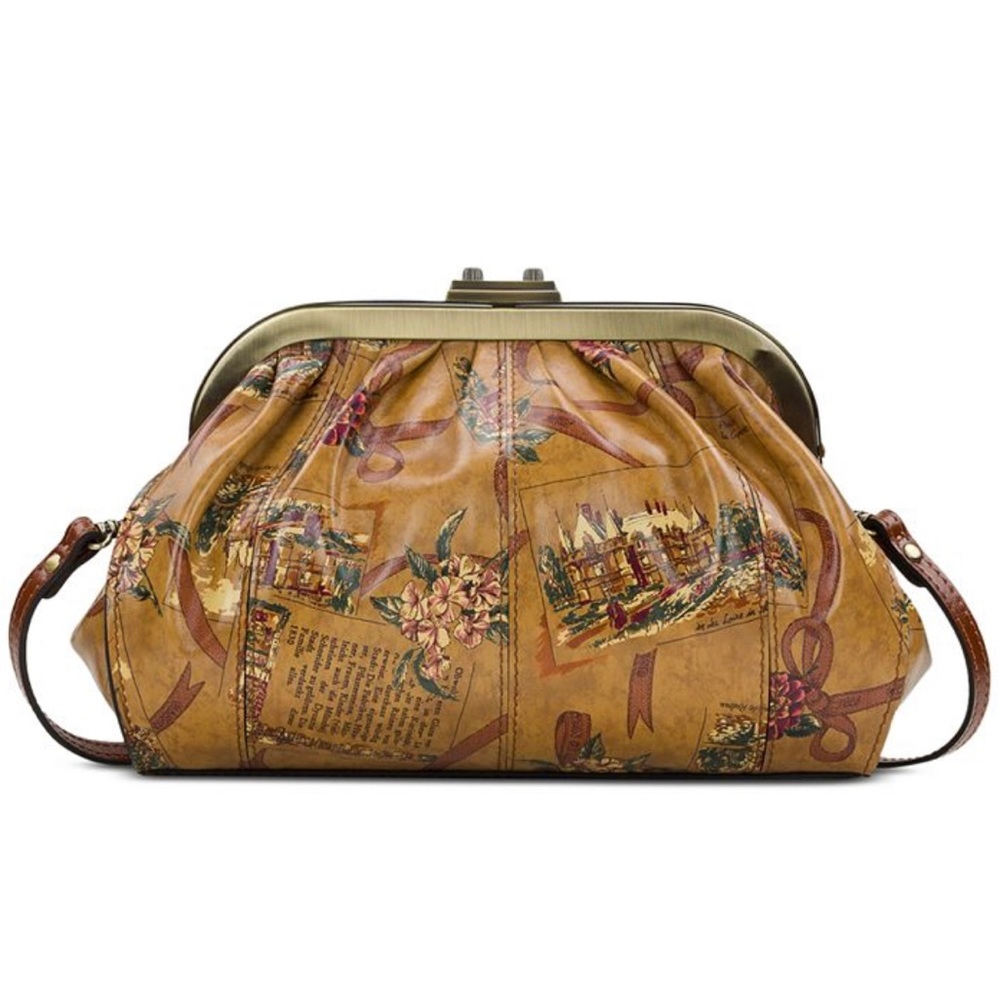 NWT Patricia Nash Verbania Small Printed Leather
